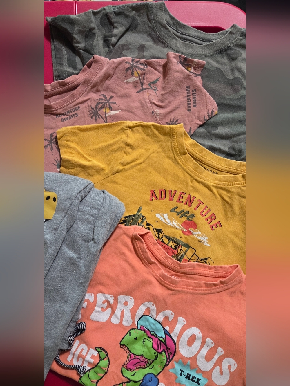 Boy 4T Bundle T-shits Pants